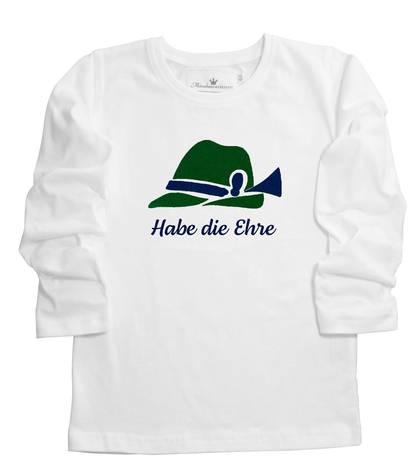 Trachten T-Shirt für Jungen mit grünem Hut 