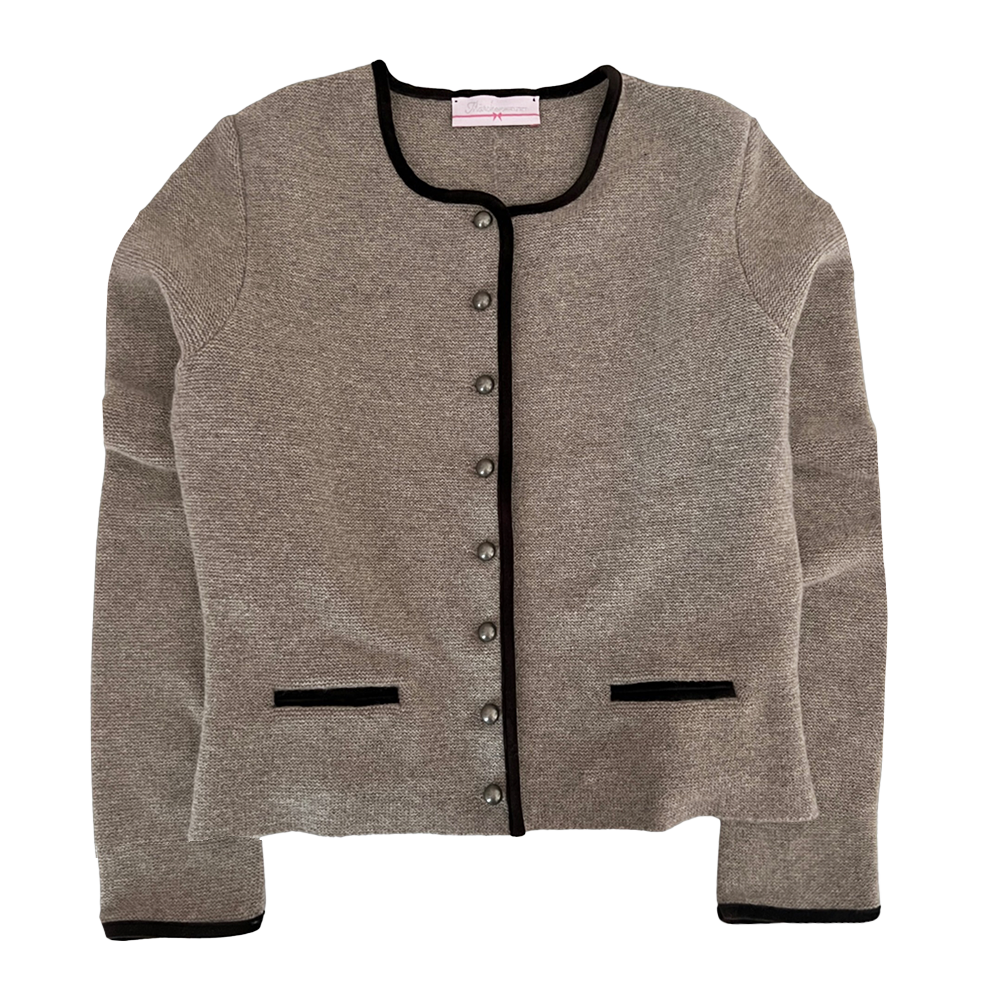 Trachtenjacke Strickjacke Mit Motiv C&A Strickjacke Grob Gestrickt