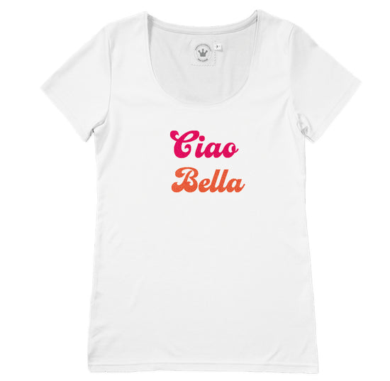 Damen T-Shirt "Ciao Bella"