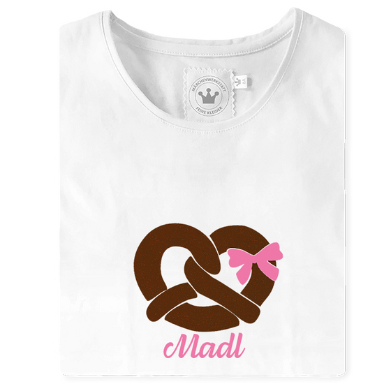 Mädchen T-Shirt "Madl" Brezl