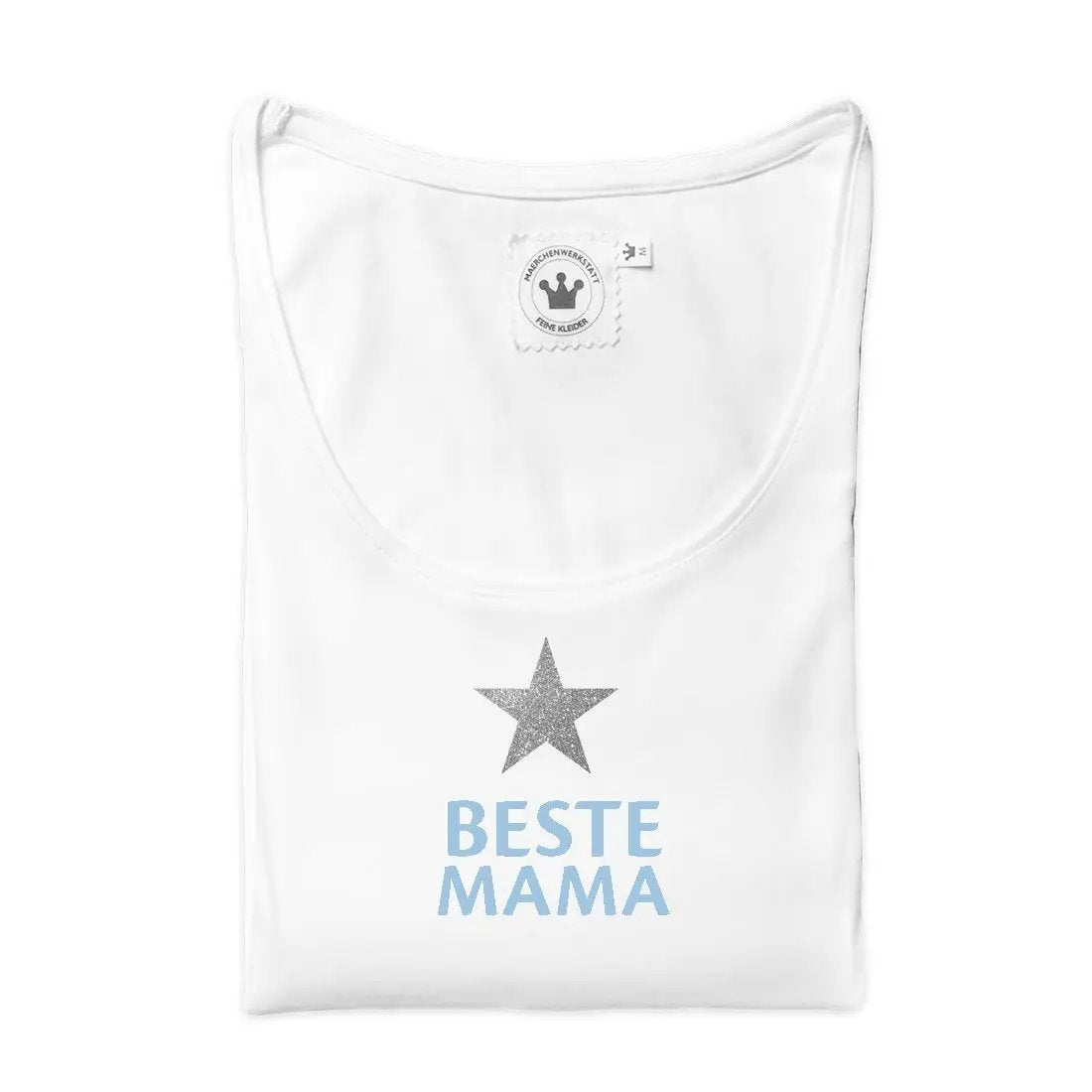 Damen T-Shirt Muttertag Beste Mama Stern - Kaufhaus des Südens