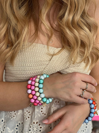 
                    
                      chunky Perlenarmband Olive-gold
                    
                  