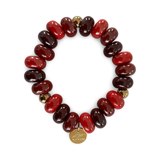 
                    
                      Armband chunky perlen Bordeaux rot
                    
                  