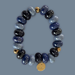 
                    
                      Armband chunky perlen dunkelblau
                    
                  