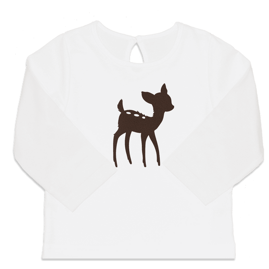 Baby T-Shirt Jungen Samt Bambi Märchenwerkstatt