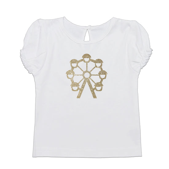 Baby T-Shirt Mädchen Riesenrad Märchenwerkstatt