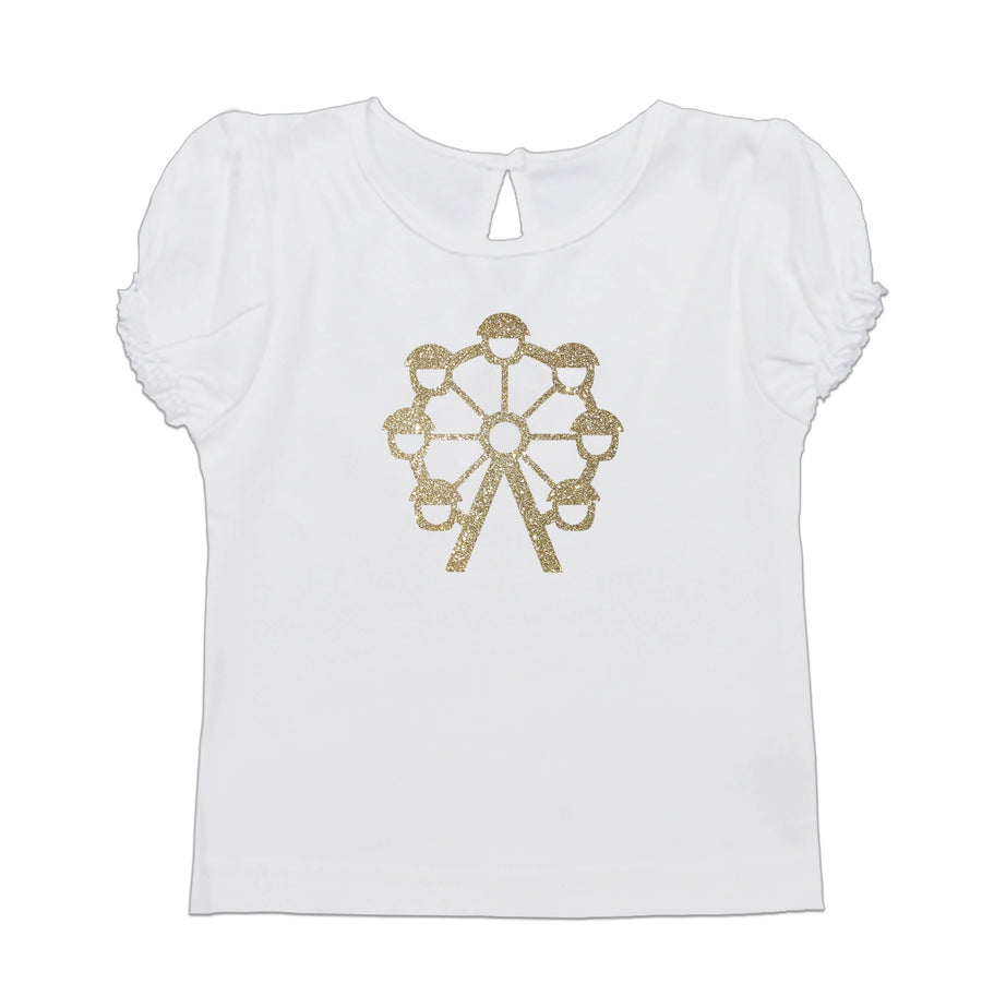 Baby T-Shirt Mädchen Riesenrad Märchenwerkstatt