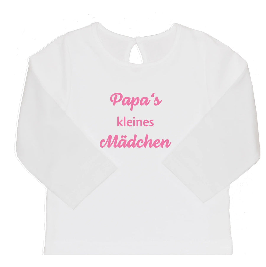 Baby T-Shirt Papa's kleines Mädchen