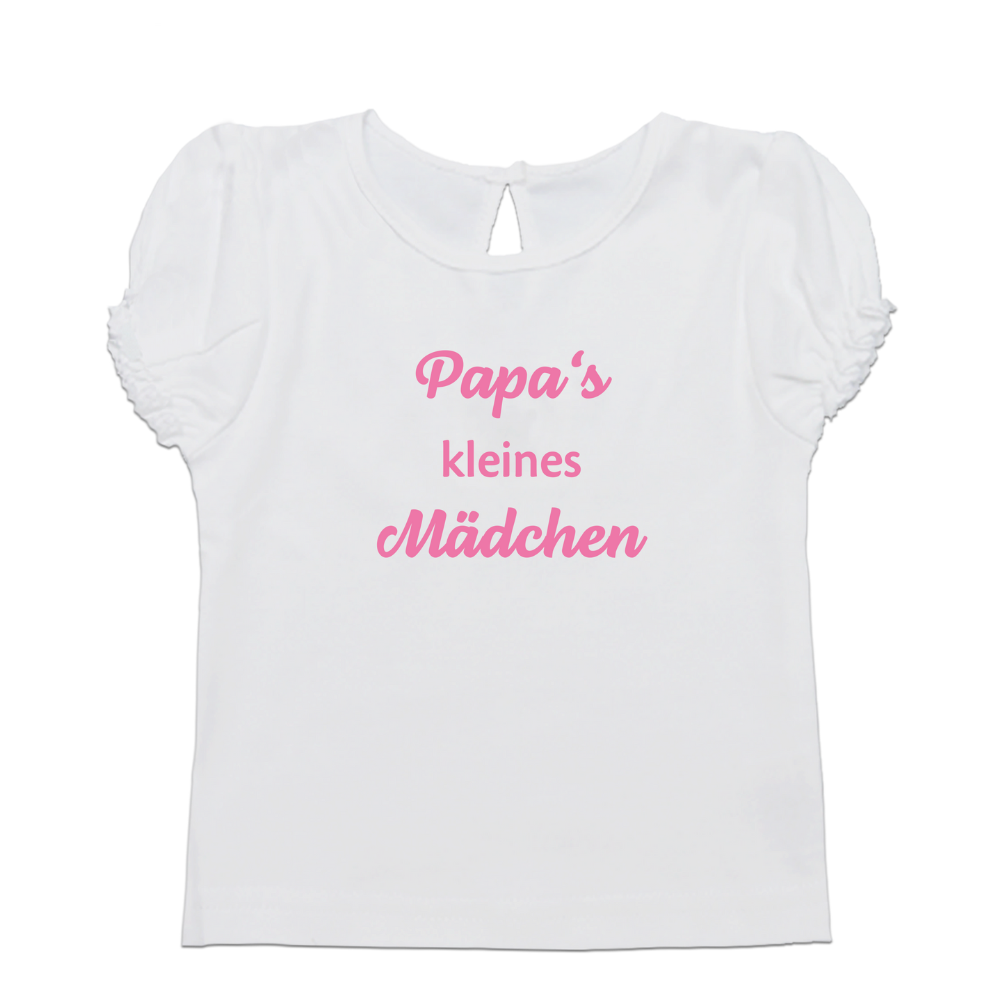 Baby T-Shirt "Papa's kleines Mädchen"
