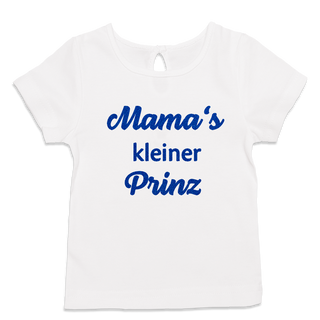 
                    
                      Baby T-Shirt Junge Mama's kleiner Prinz
                    
                  