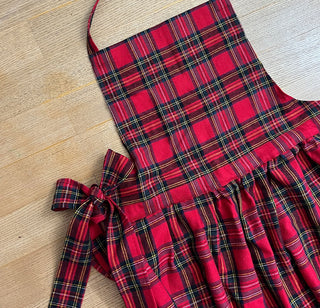 
                    
                      Backschuerze Weihnachten karo rot Flanell
                    
                  