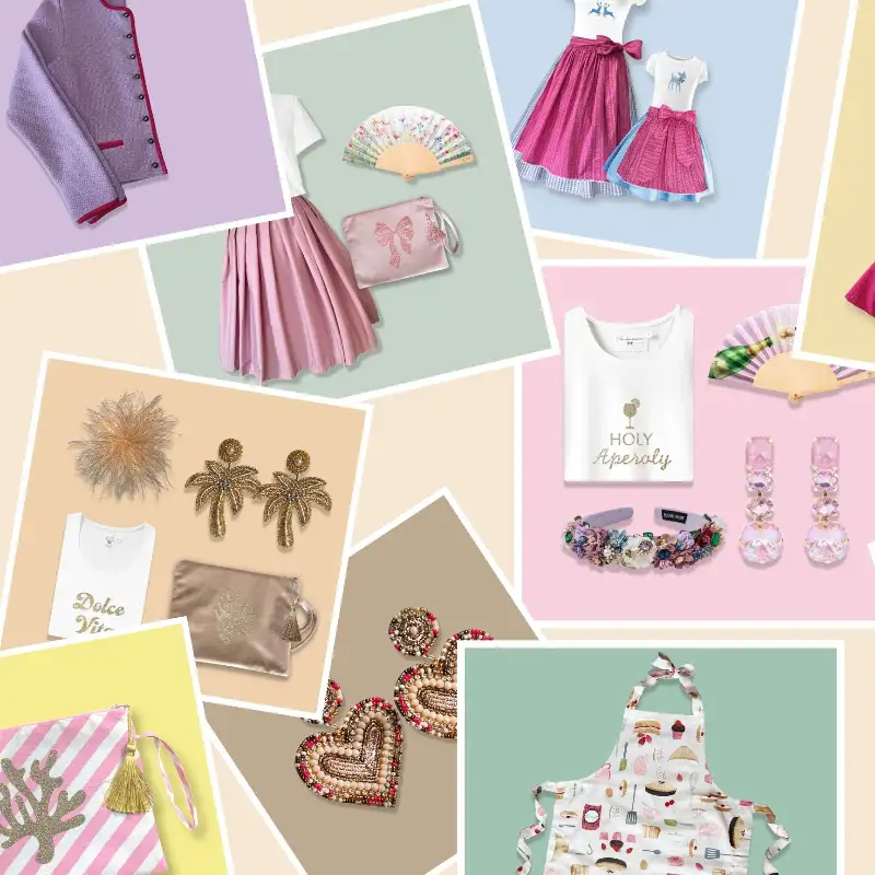 Banner Kollektion pastell