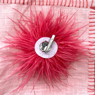 
                    
                      Brosche Anstecker Glamour koralle4
                    
                  