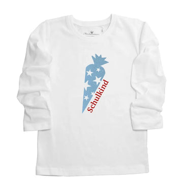 Jungen T-Shirt Schulanfang Sterne hellblau