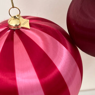 
                    
                      Christbaumschmuck Weihnachts Kugel bordeaux beere rosa39
                    
                  