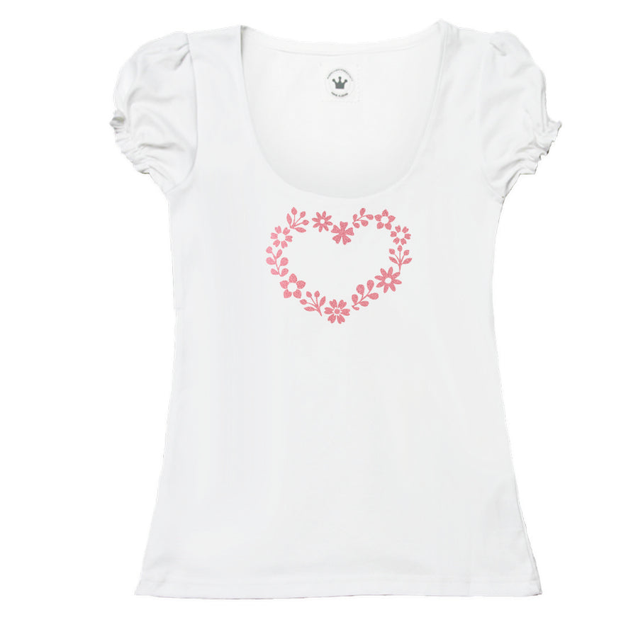 Damen Dirndl Bergwiese himmelblau