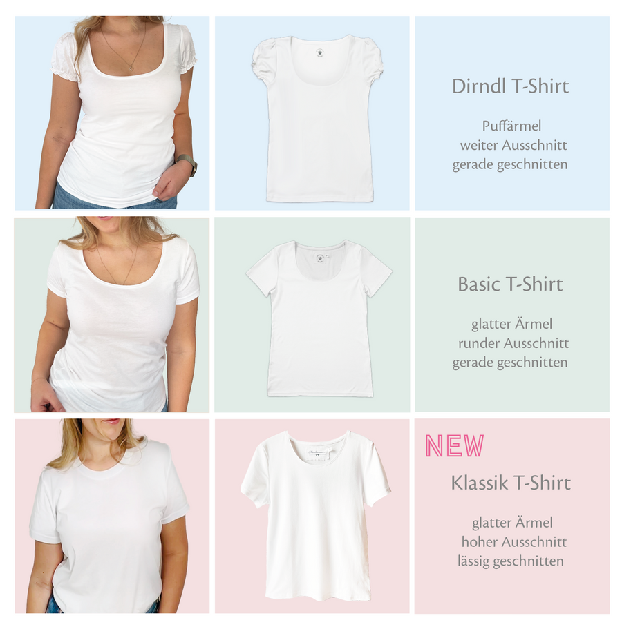 Damen T-Shirt Ciao Bella