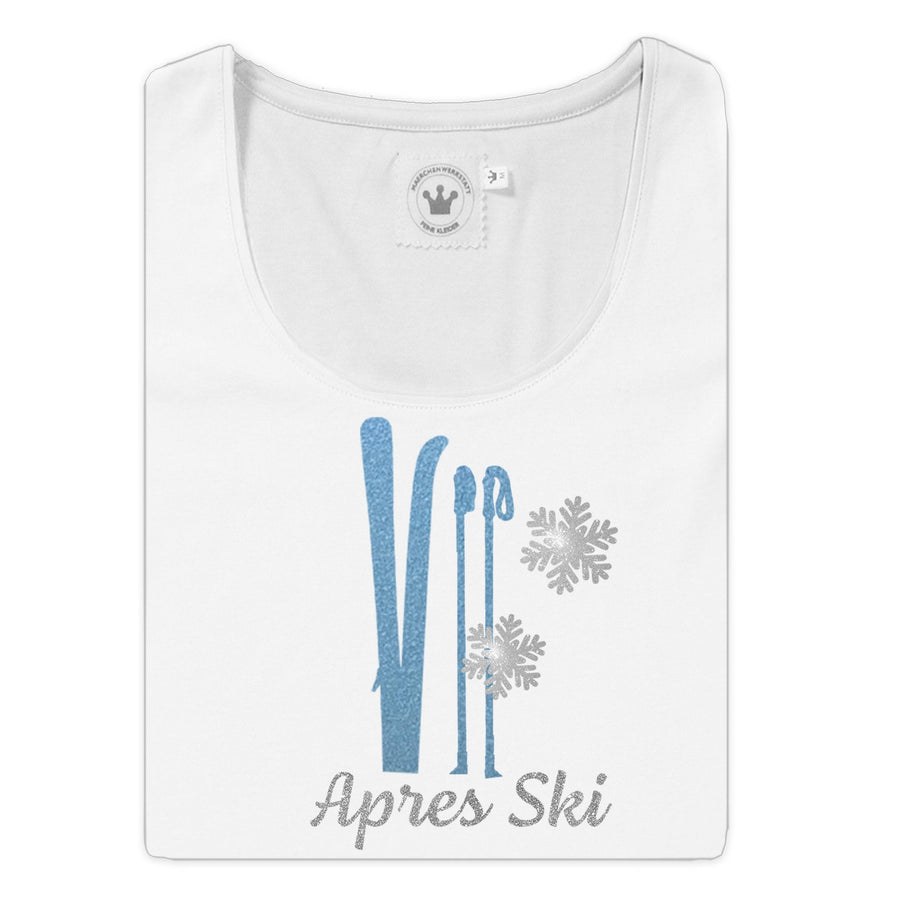 Winter Damen T-Shirt Ski Märchenwerkstatt