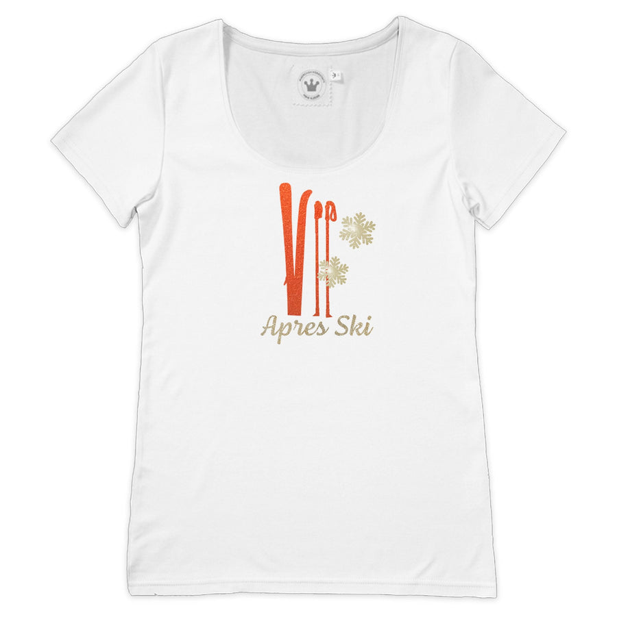 Winter Damen T-Shirt Ski Märchenwerkstatt
