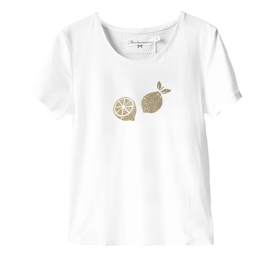 Damen Shirt Zitrone lemon gold