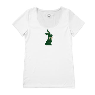 
                    
                      Damen Shirt basic Ostern Hase gruen gold
                    
                  
