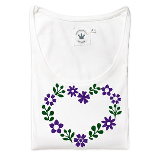 
                    
                      Damen T-Shirt romantisches Blumenherz Märchenwerkstatt
                    
                  