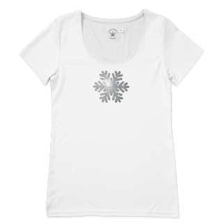 
                    
                      Winter Damen T-Shirt Eiskristall
                    
                  