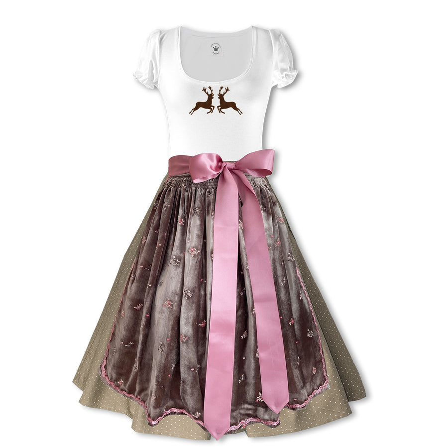 Damen Dirndl Karamell