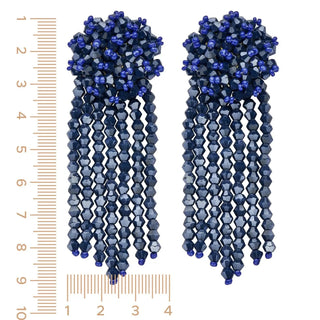 
                    
                      Statement Ohrringe New York Quaste blau
                    
                  