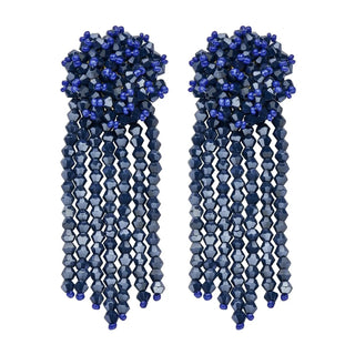 
                    
                      Statement Ohrringe New York Quaste blau
                    
                  