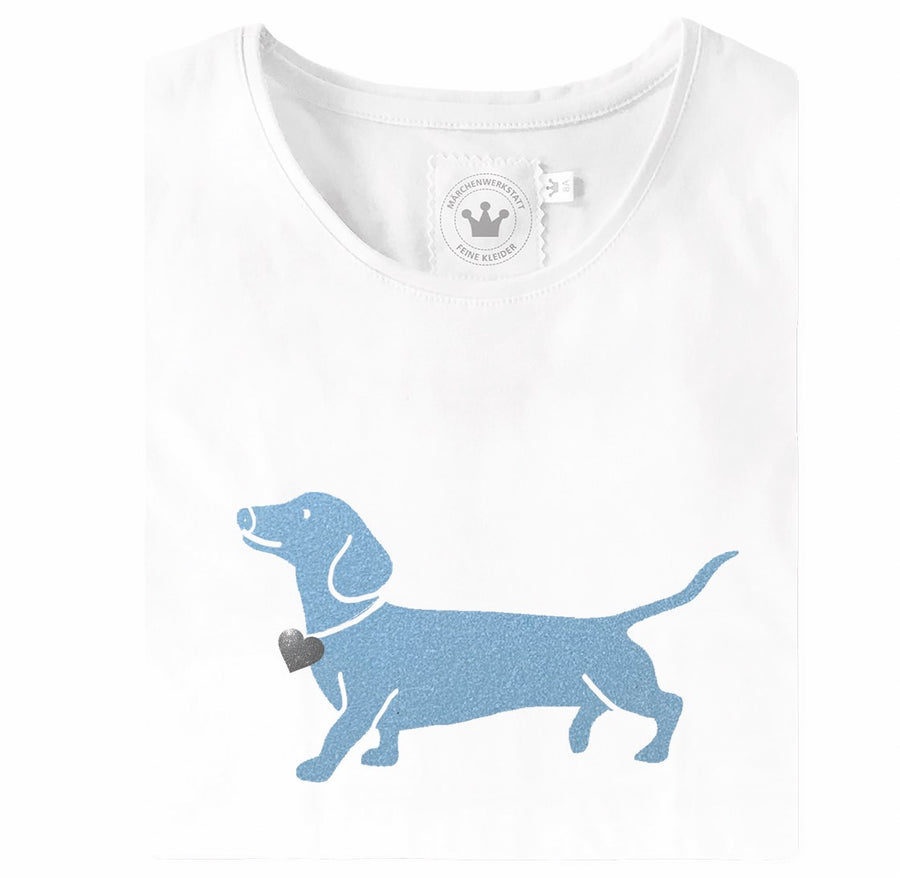 Mädchen Trachten T-Shirt mit Dackel