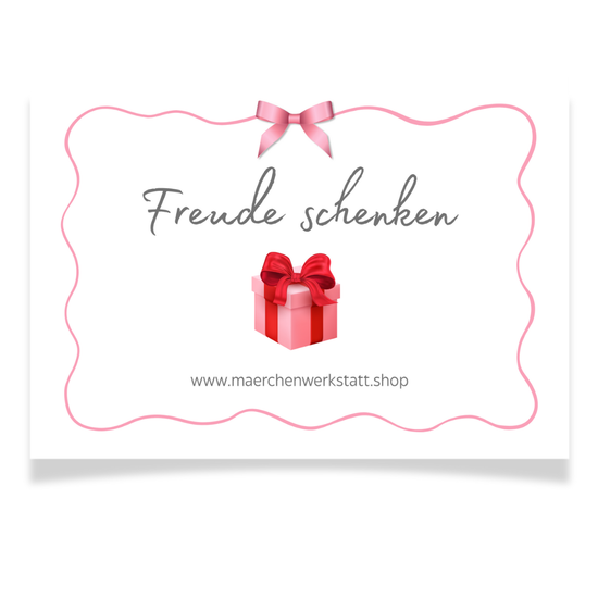 Märchenwerkstatt Gutschein Geschenk