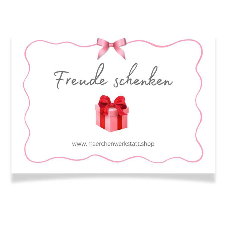 Märchenwerkstatt Gutschein Geschenk