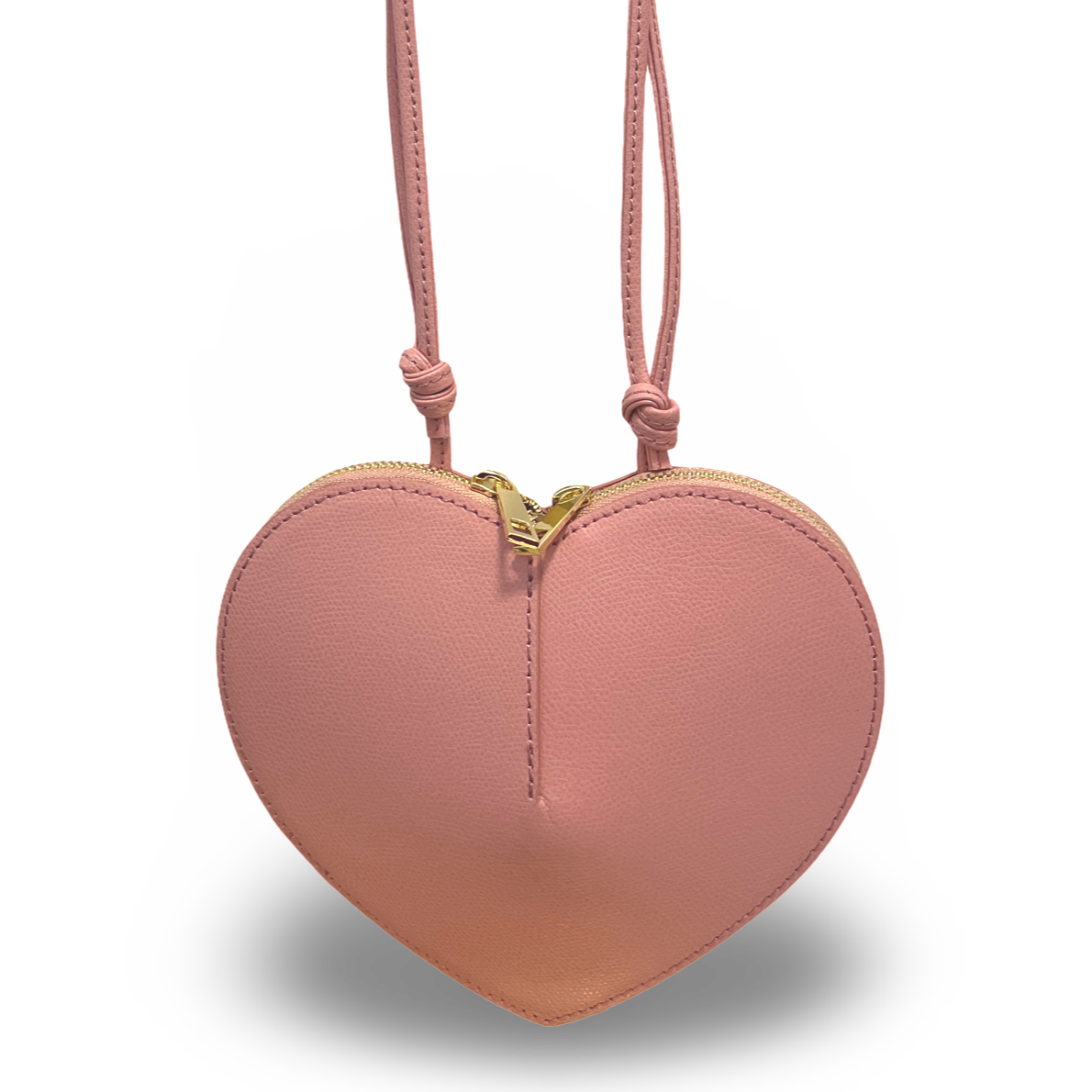 rosa Herz-handasche-leder-Wiesn