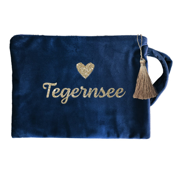 Herzl Kosmetiktaschen dunkelblau Tegernsee