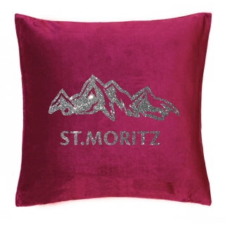 
                    
                      Personalisierbares Samtkissen mit Ski-Motiv
                    
                  