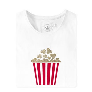 
                    
                      Handmade Kinder T-Shirt Kino Popcorn rot gold
                    
                  