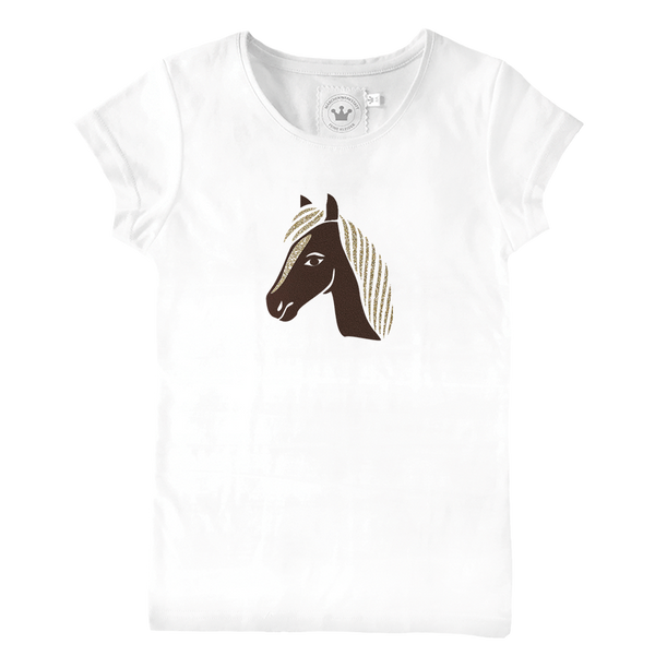 Kinder T-Shirt Pferde