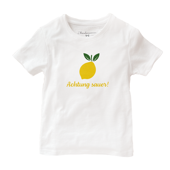 T-Shirt Lemon "Achtung Sauer"