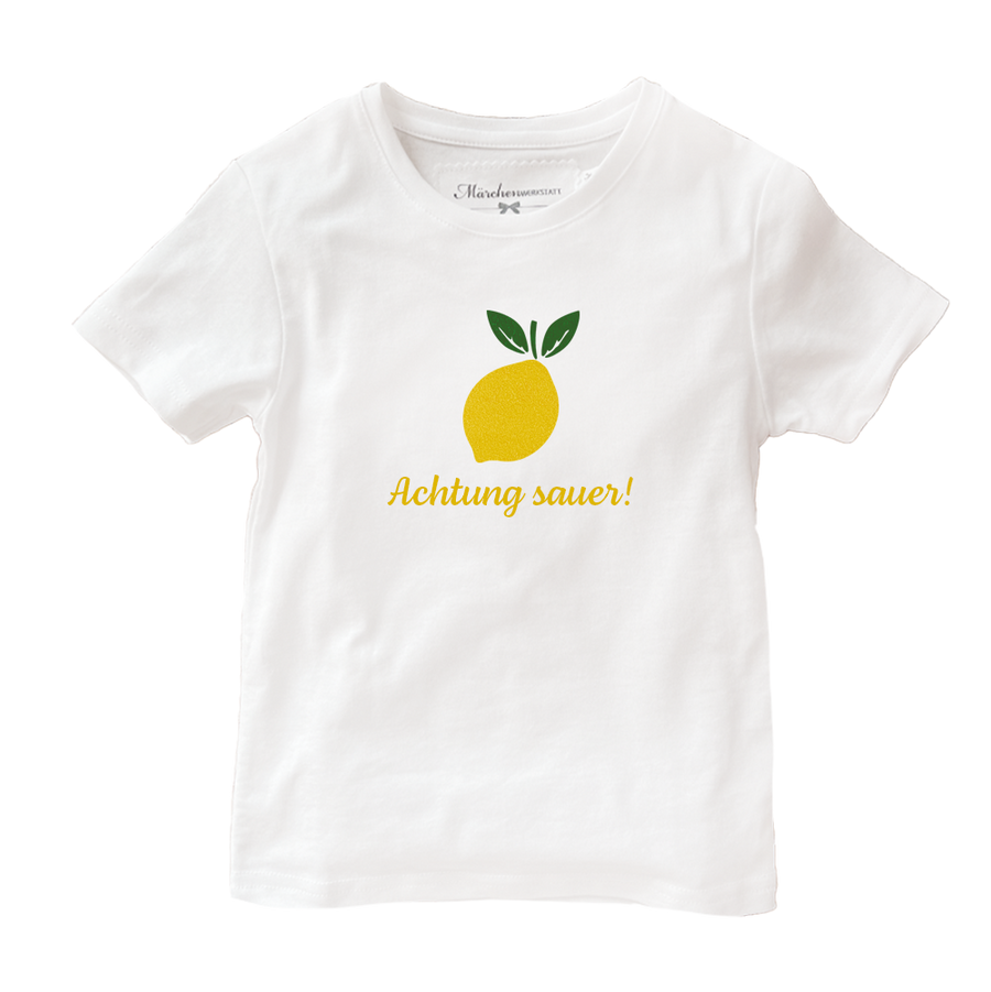 T-Shirt Lemon "Achtung Sauer"