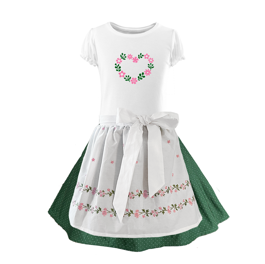 Mädchen Dirndl Schneewittchen