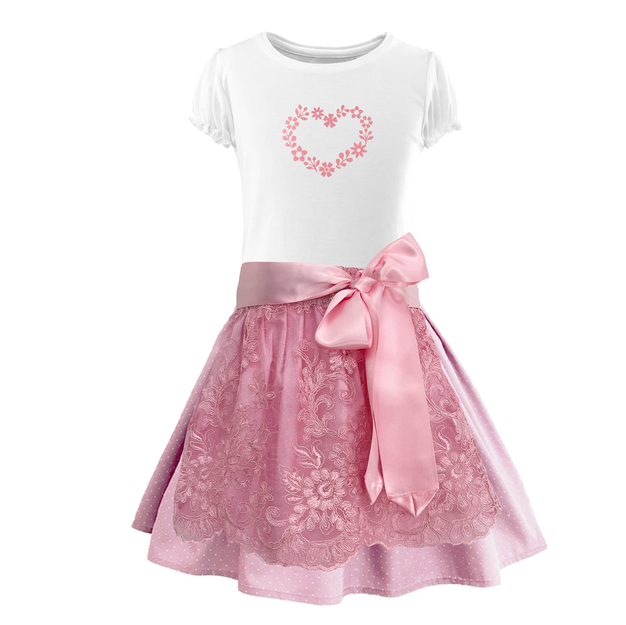 Mädchen Dirndl Princess rosa Märchenwerkstatt