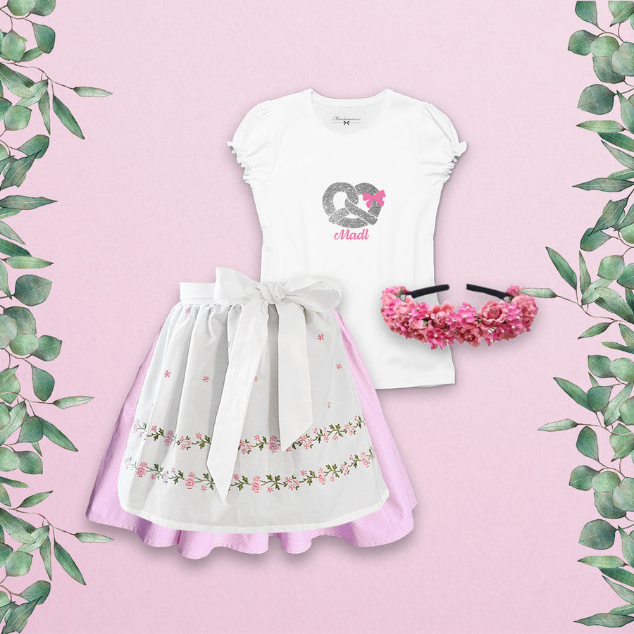 Mädchen Dirndl Schneewittchen