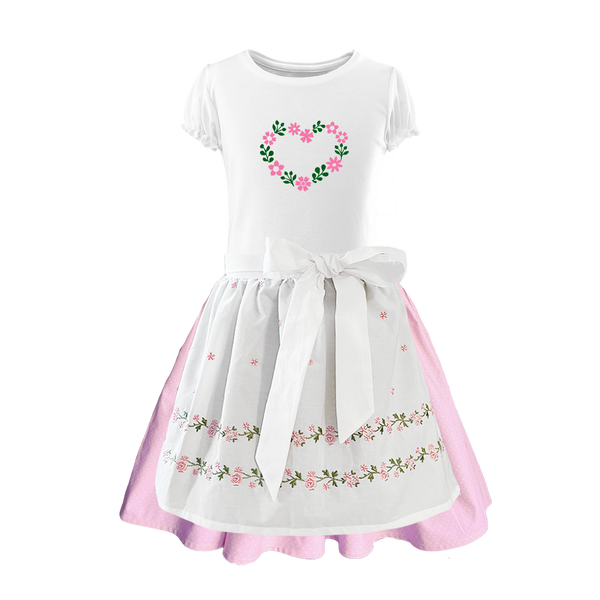 Mädchen Dirndl Schneewittchen