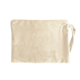 
                    
                      Kosmetiktasche Samt ecru personalisiert
                    
                  