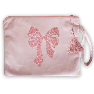 
                    
                       Kosmetiktasche rosa Samt 
                    
                  