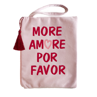 
                    
                      Kosmetiktasche Samt More Amore por favor
                    
                  