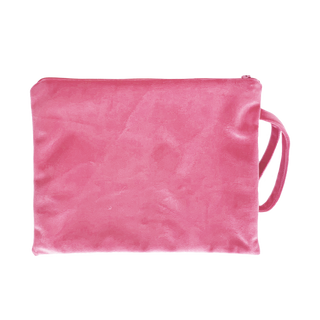 
                    
                      Kosmetiktasche Samt rosa personalisiert
                    
                  