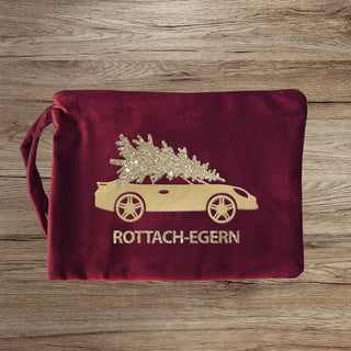 
                    
                      Personalisierte Weihnachts-Kosmetiktasche mit Samt, Weihnachtsgeschenk für Damen
                    
                  