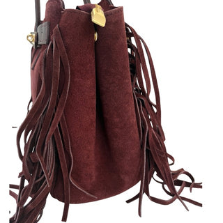 
                    
                      Ledertasche Velour Fransen dunkelrot 1
                    
                  